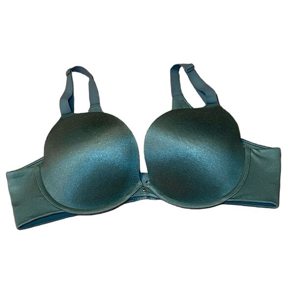 Cacique Sage Green Underwire Push Up Bra, 44C - Picture 1 of 5